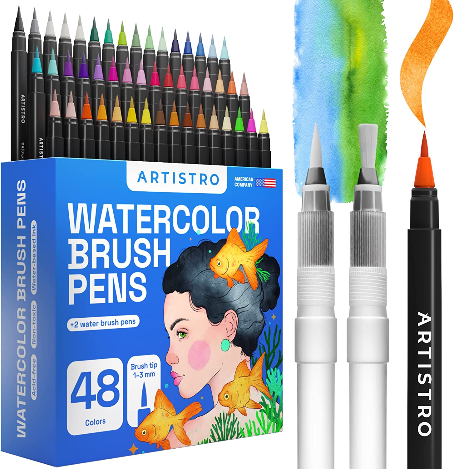 watercolor brush pen set