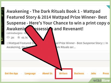 wattpad write a story