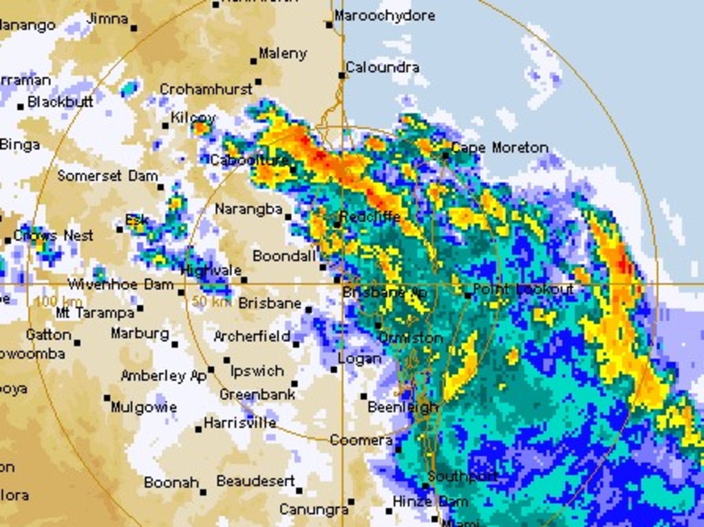 weather brisbane radar