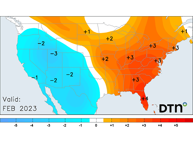 weather forecast for the month of february