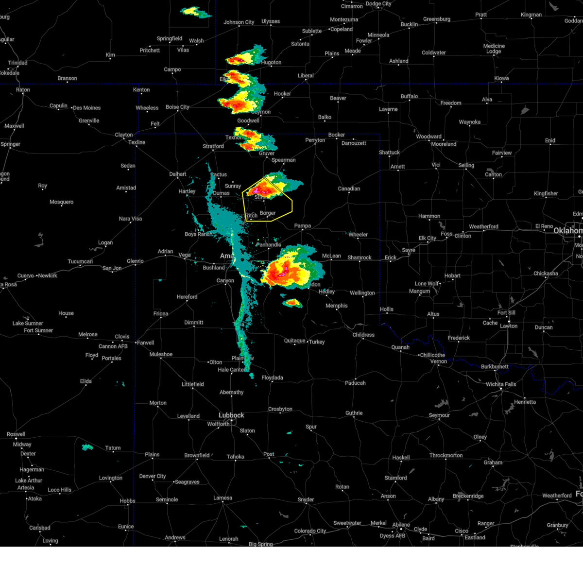 weather radar for borger tx