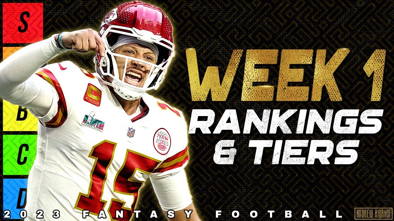 week 1 fantasy football qb rankings