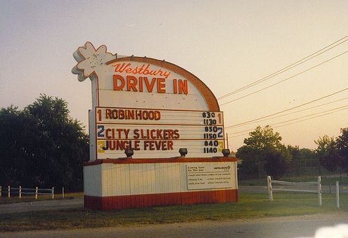 westbury drive in movie theater