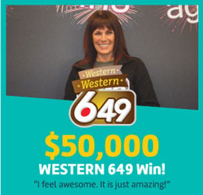 western 649 winning numbers