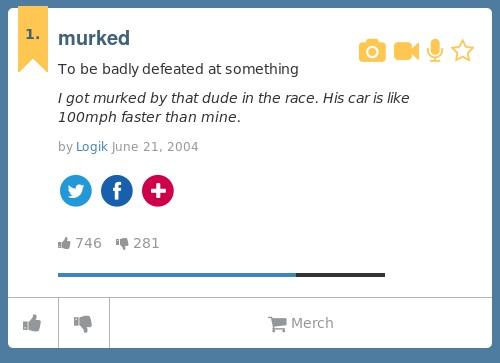 what does murked mean