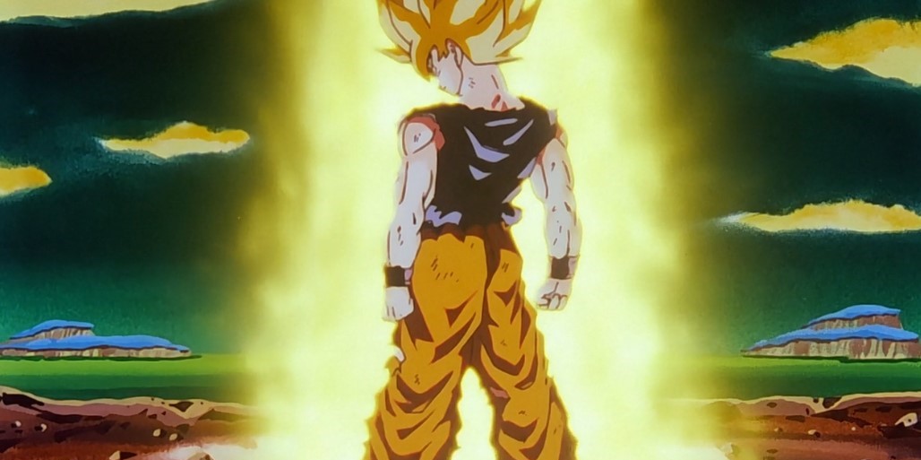 what episode does goku turn super saiyan