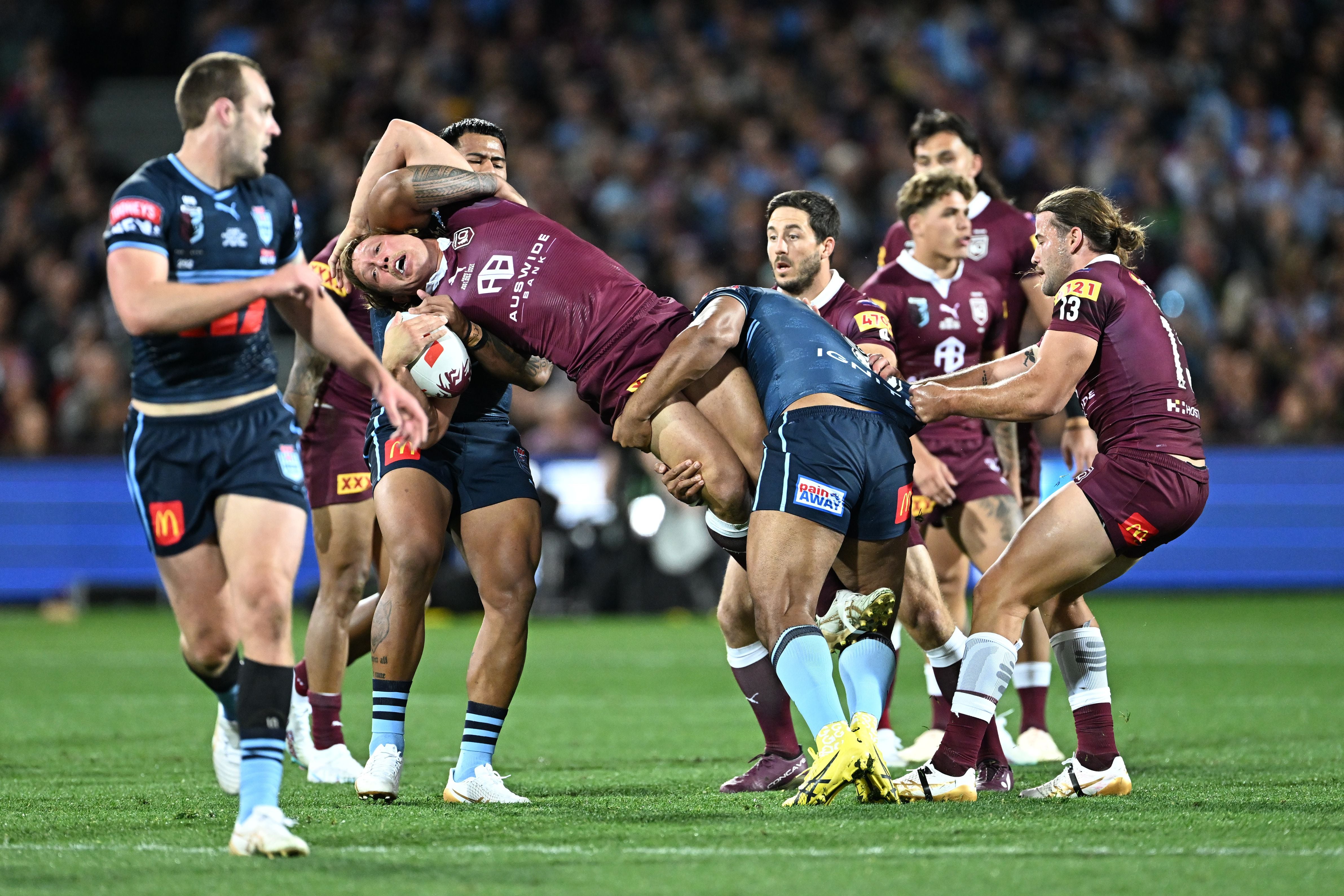 what time does the state of origin finish