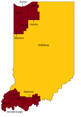 what time zone in indiana