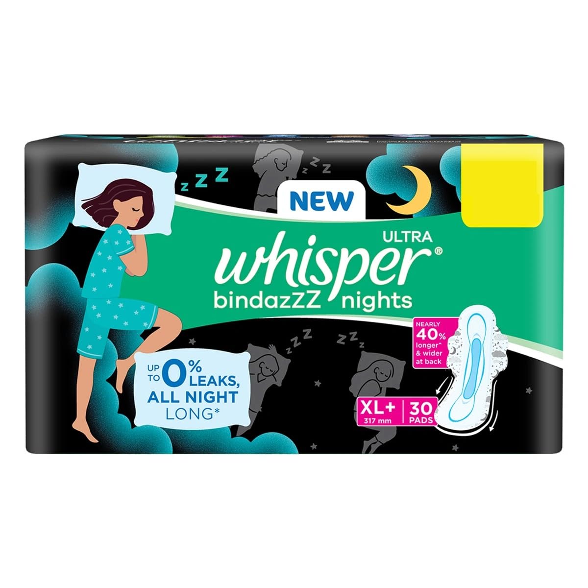 whisper long pads