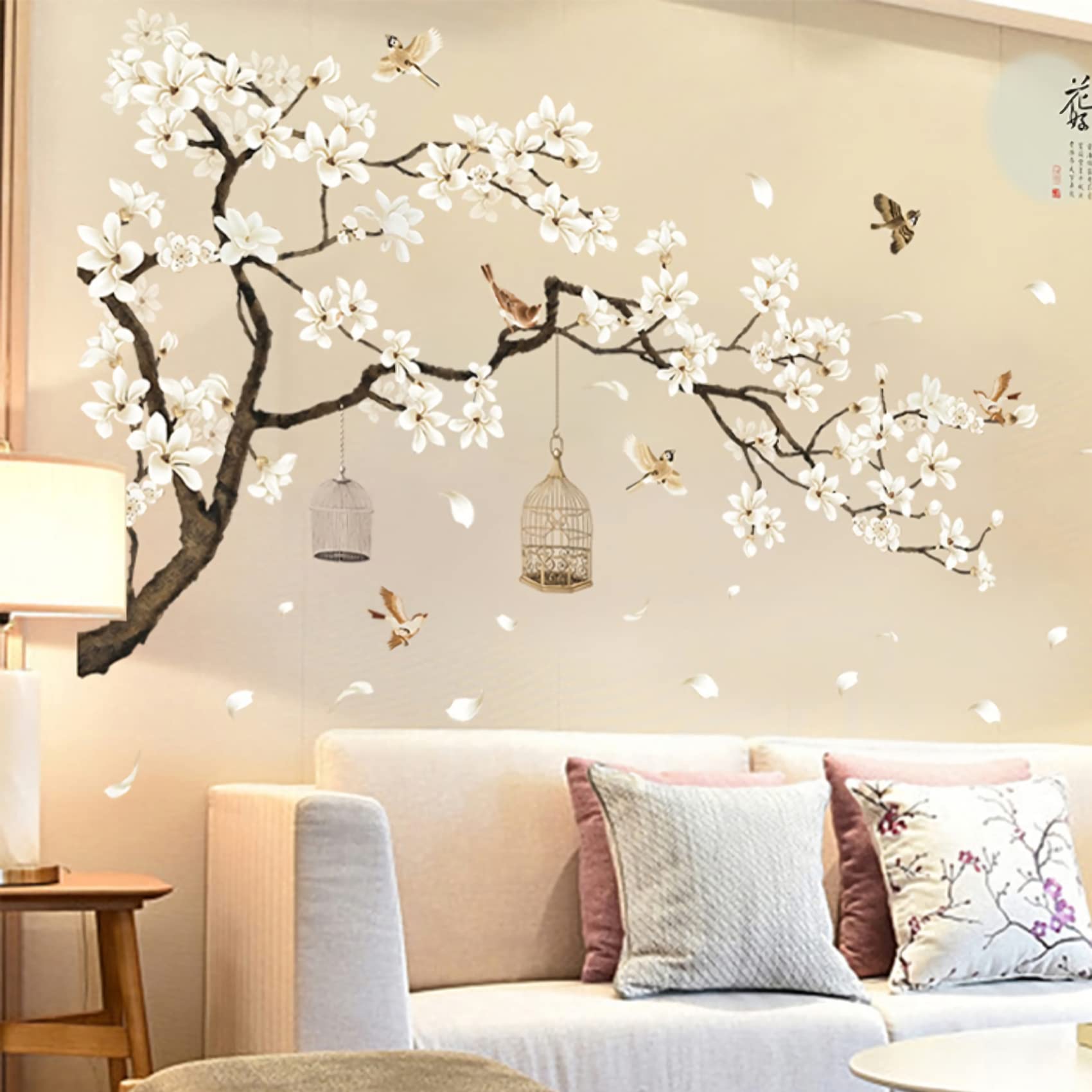 white wall stickers for bedrooms