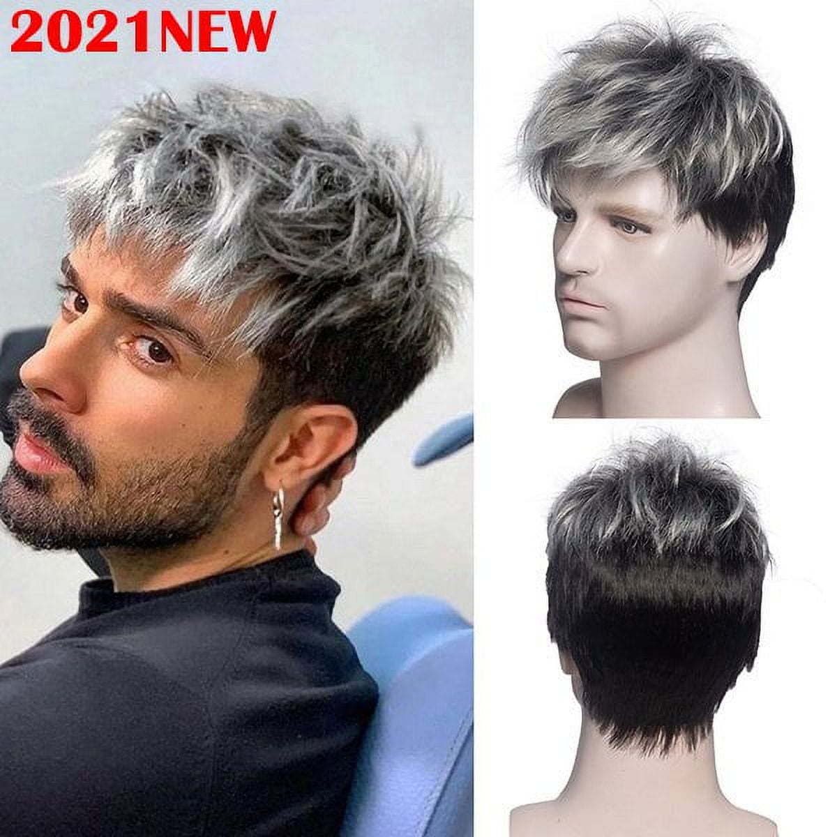 wig images for man