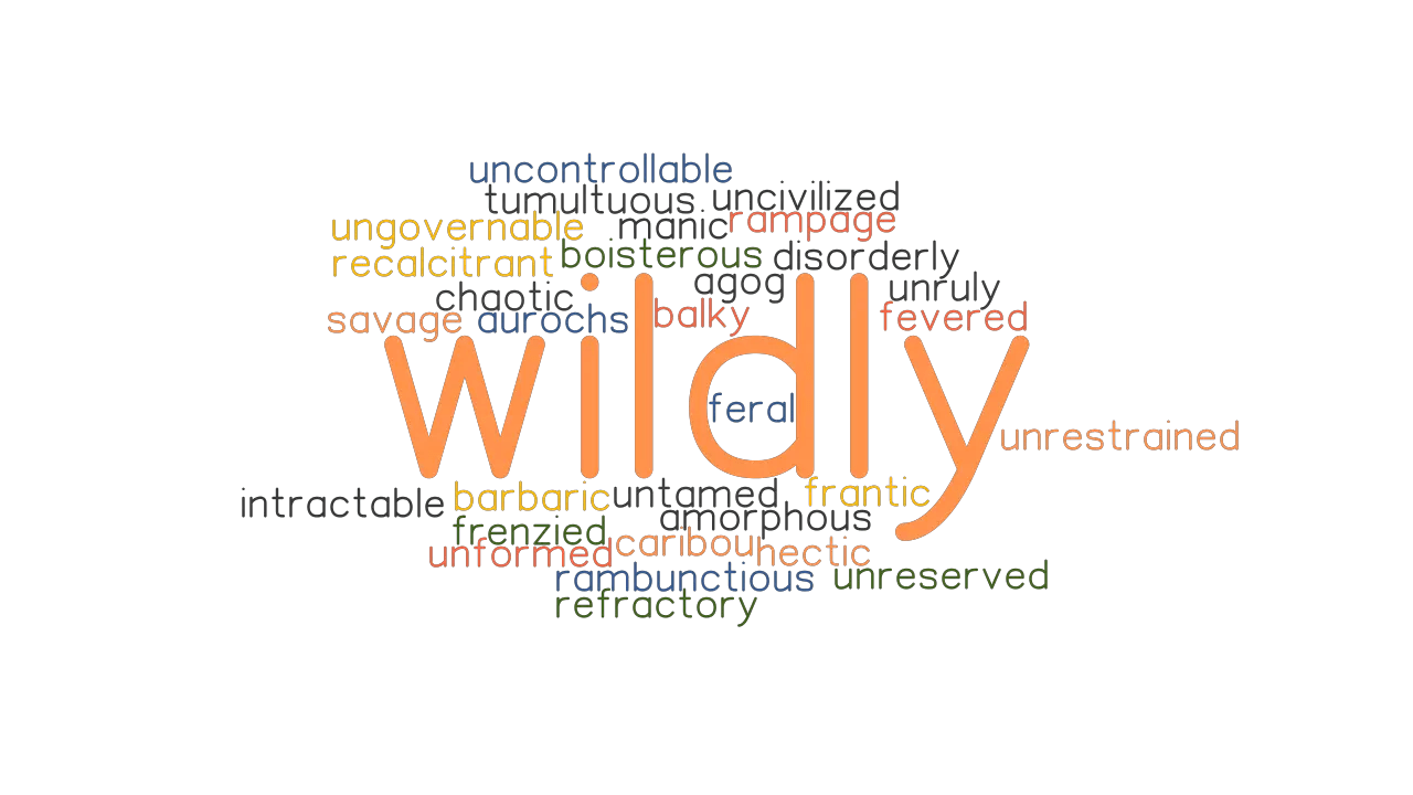 wildly synonym