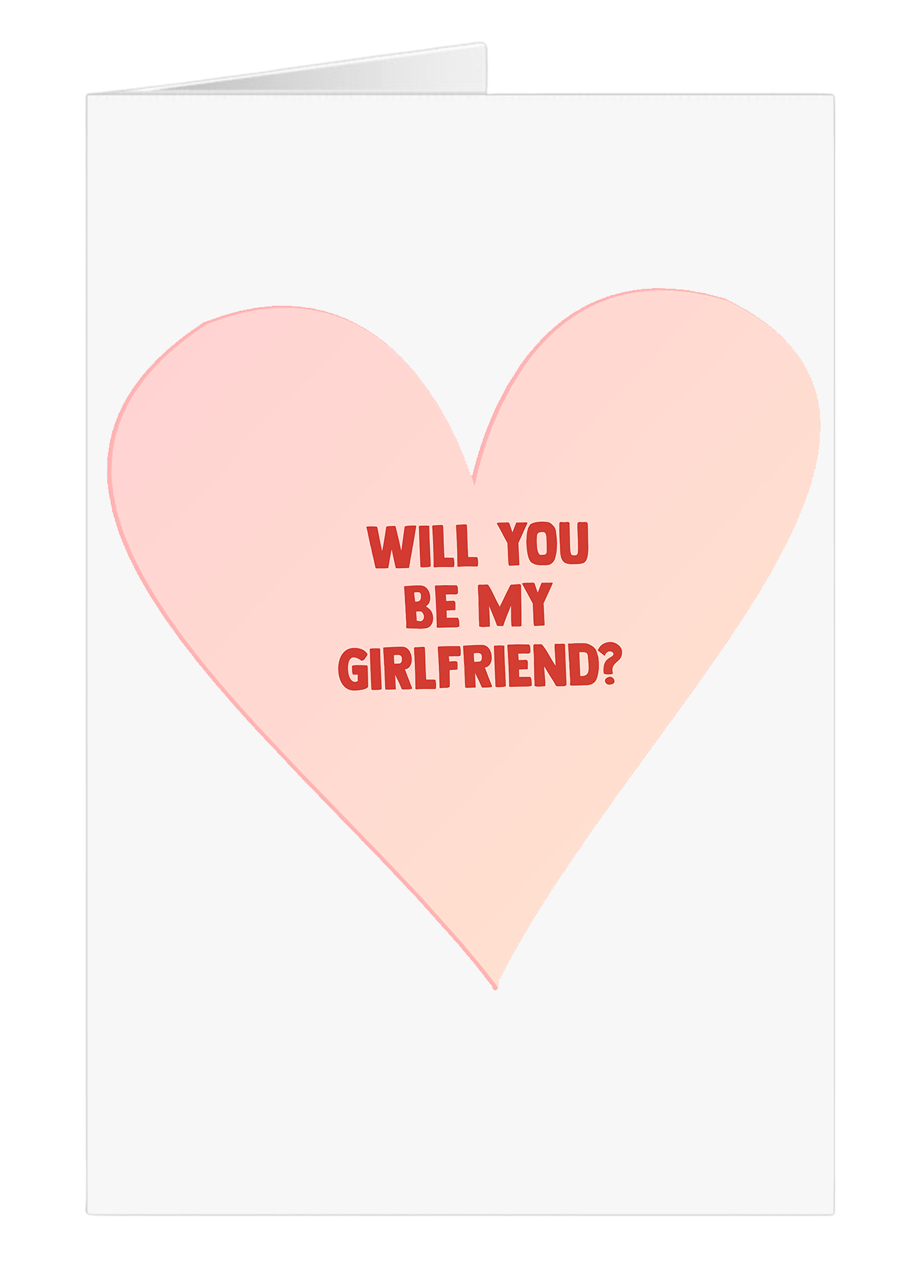 will you be my gf card