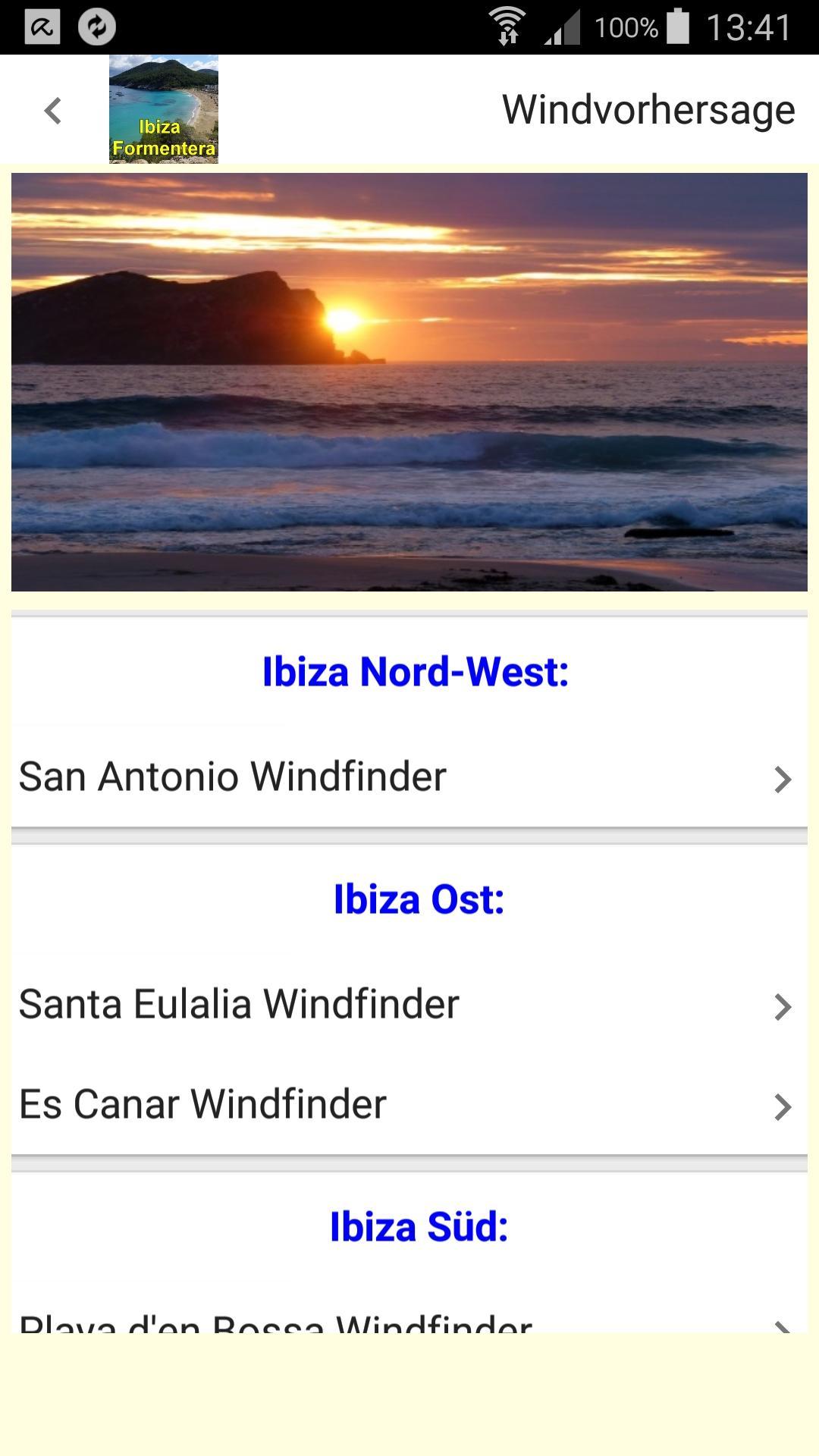 windfinder ibiza