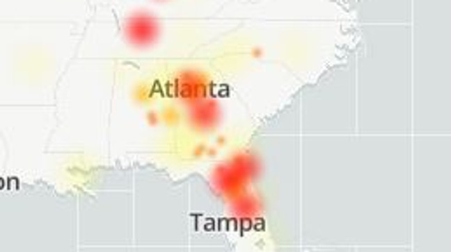 windstream outages map