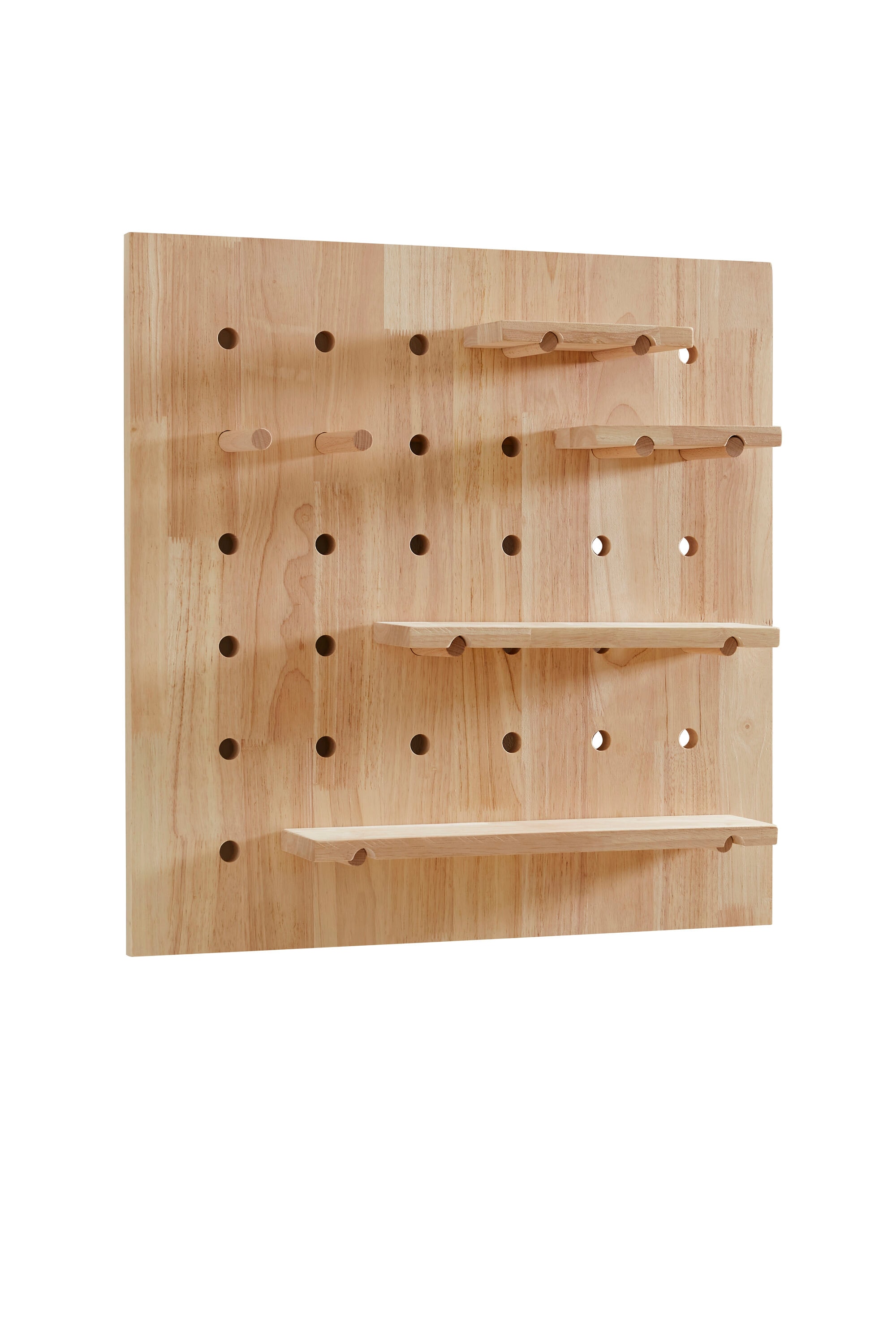 wood pegboard