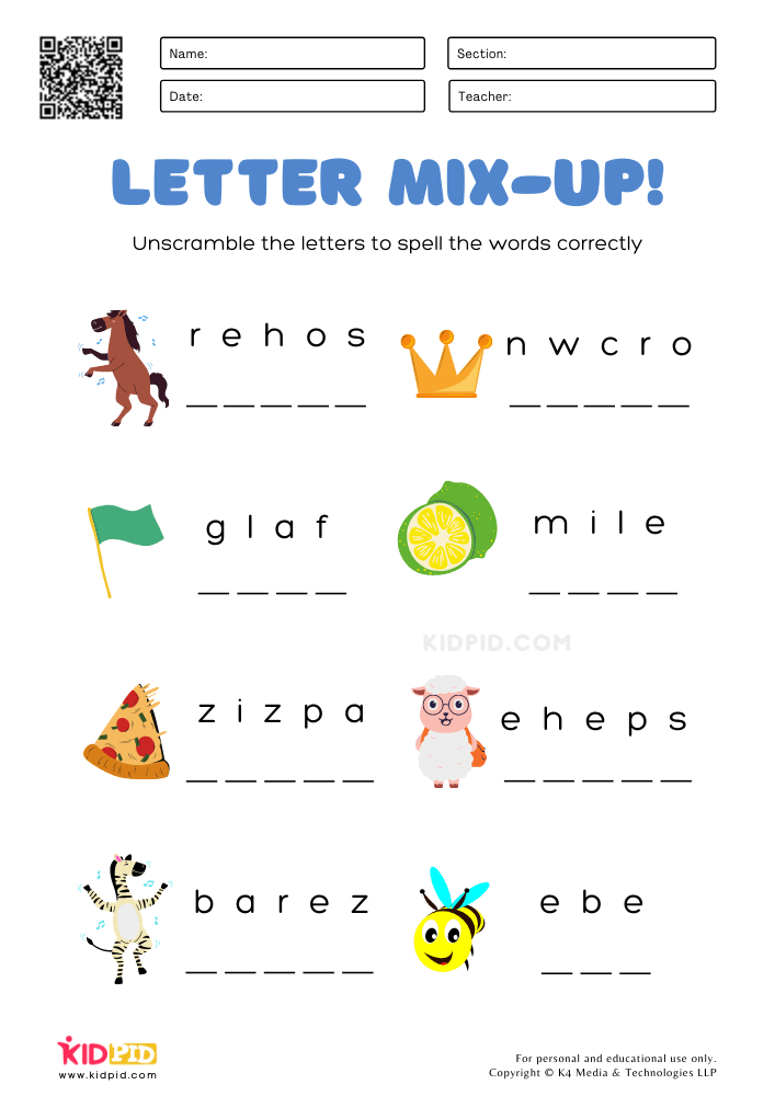 words to spell with these letters