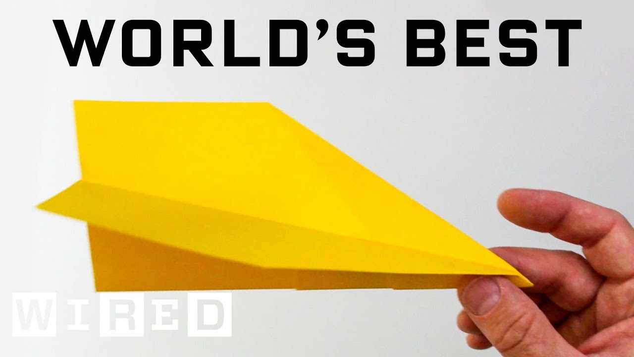 worlds best paper plane