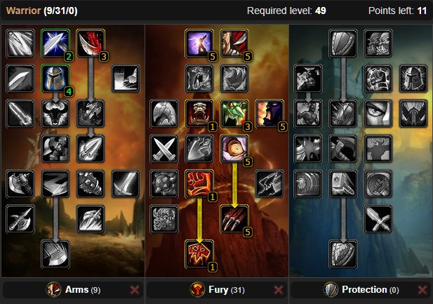 wow fury warrior guide