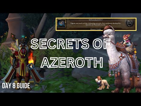 wow secrets of azeroth event