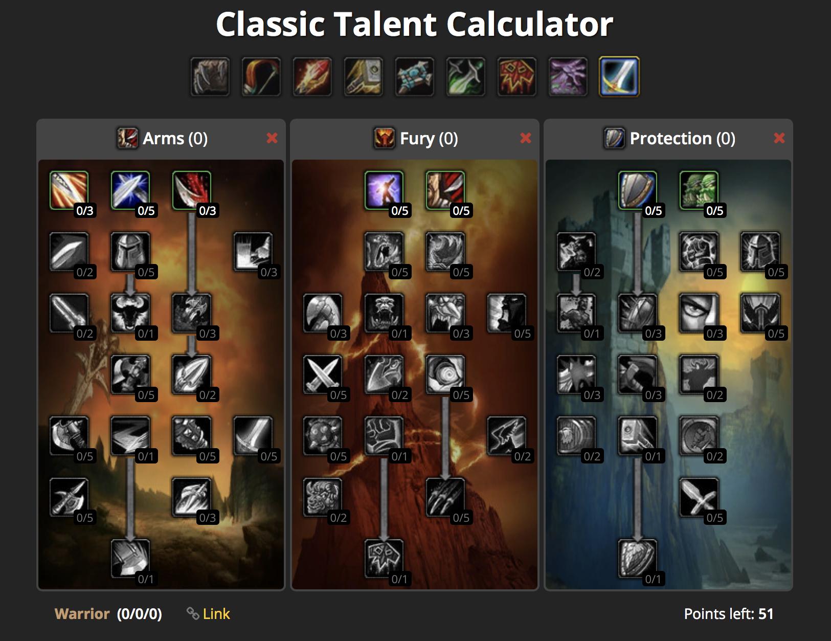 wowhead talent calculator