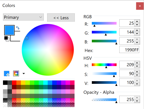 wpf colors