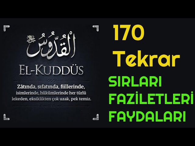 ya kuddüs