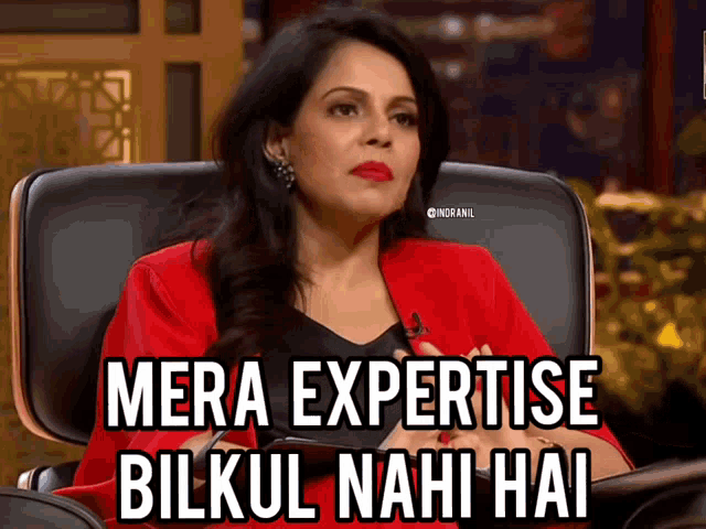 yeh meri expertise nahi hai