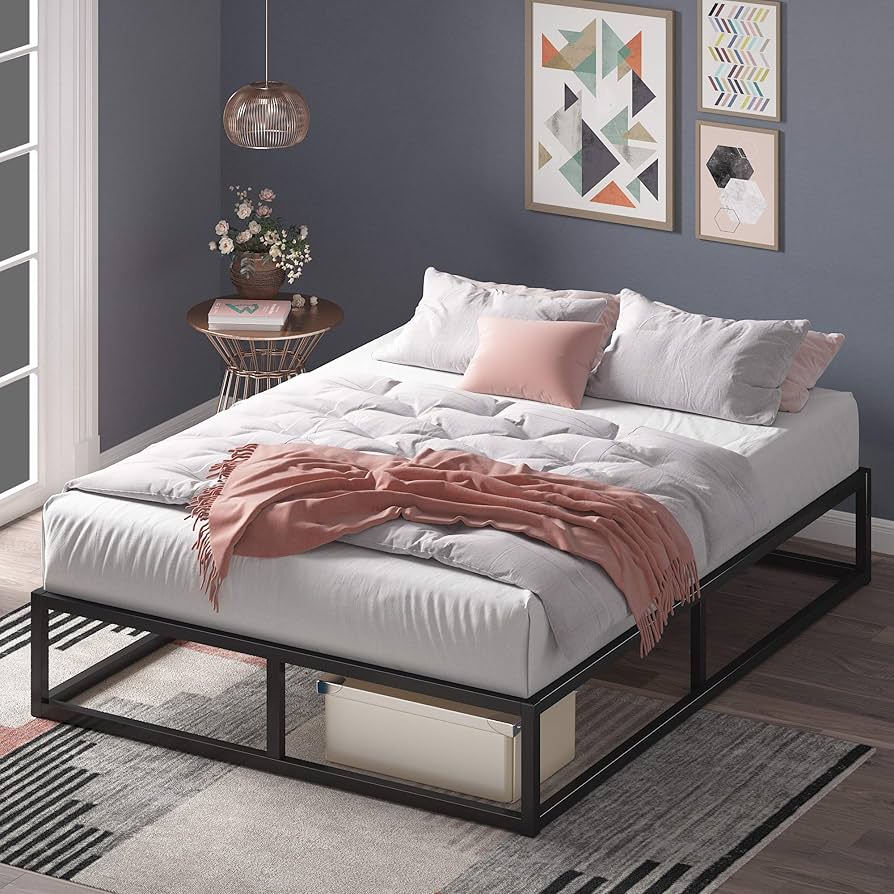 zinus single bed frame