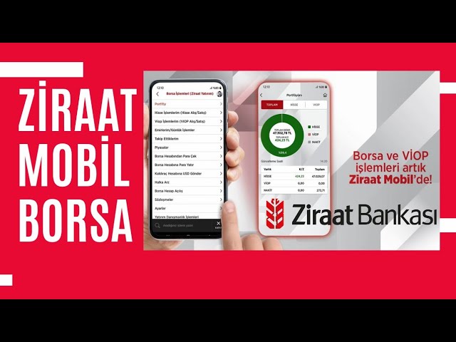 ziraat mobil borsa hesabı açma